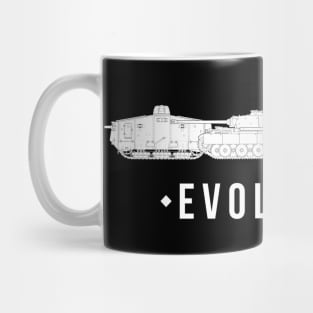 The evolution of German tanks from WW1 to Our time Mug